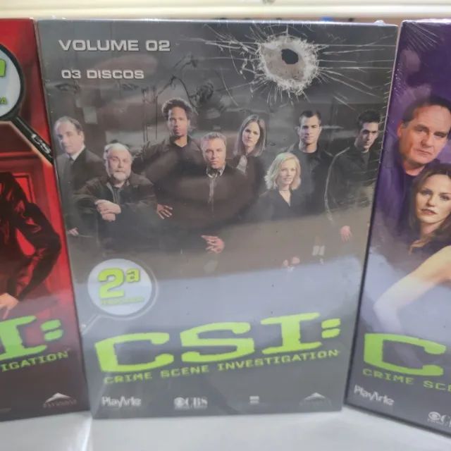 Coleção Filmes CSI - 9 DVDs - Foto 5