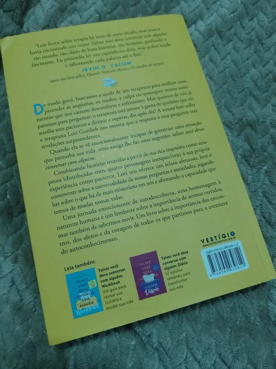 Livro Talvez você deva conversar com alguém  - Foto 2