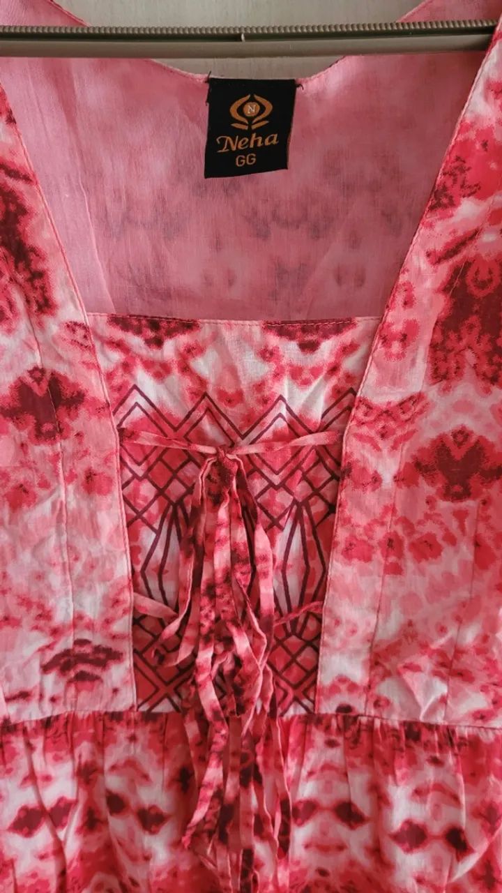 Vestido comprido Neha tamanho GG - Foto 2