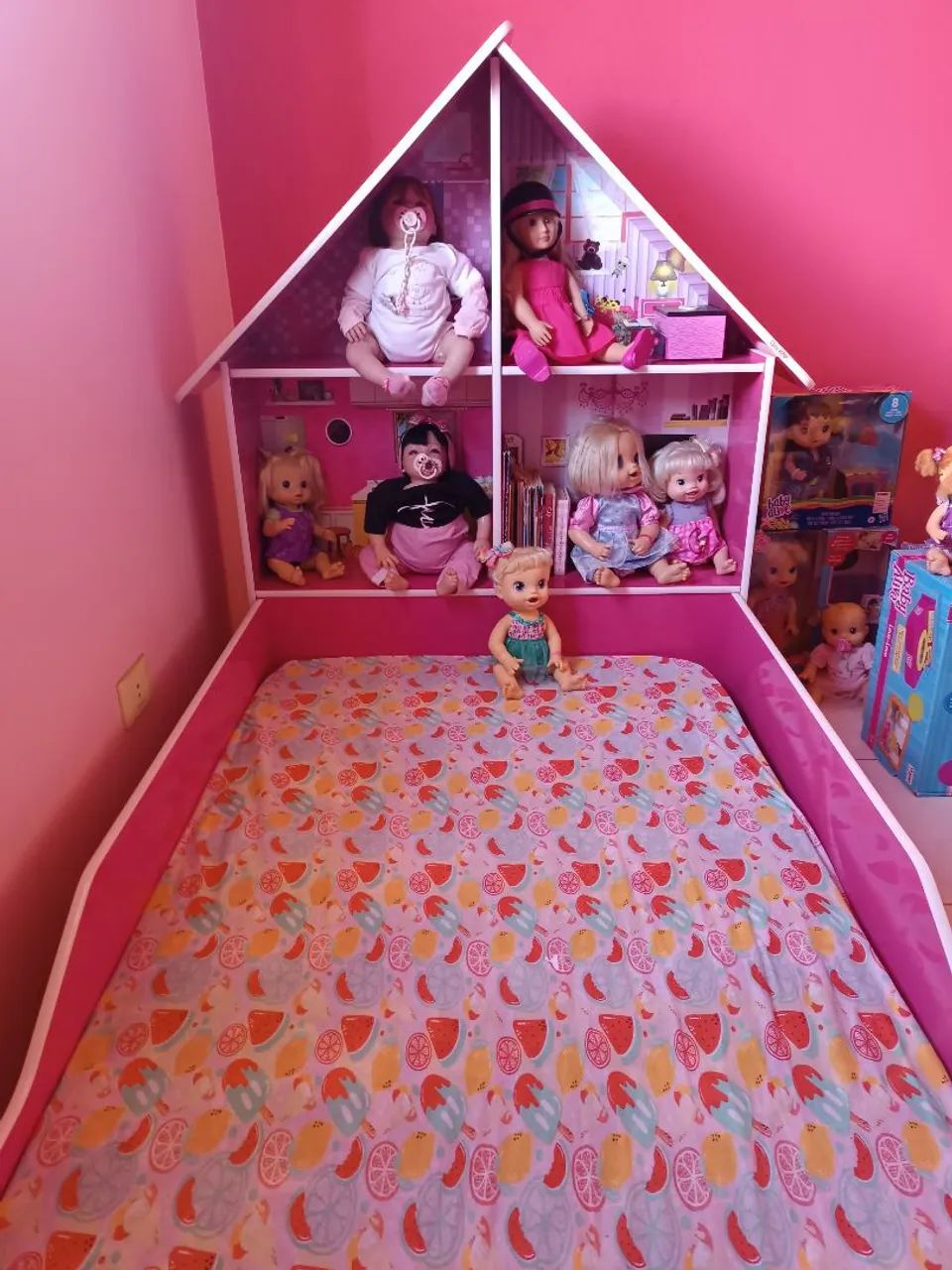 Cama infantil completa com o colchão  - Foto 2