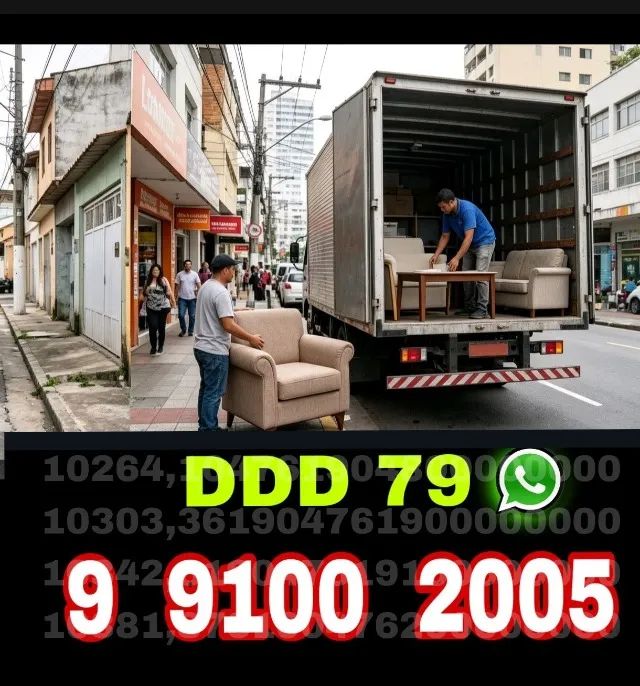 Frete  e Mudanças Com Profissionais  Dedicados 