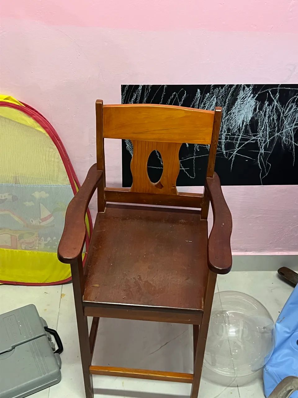 Cadeira alta infantil 