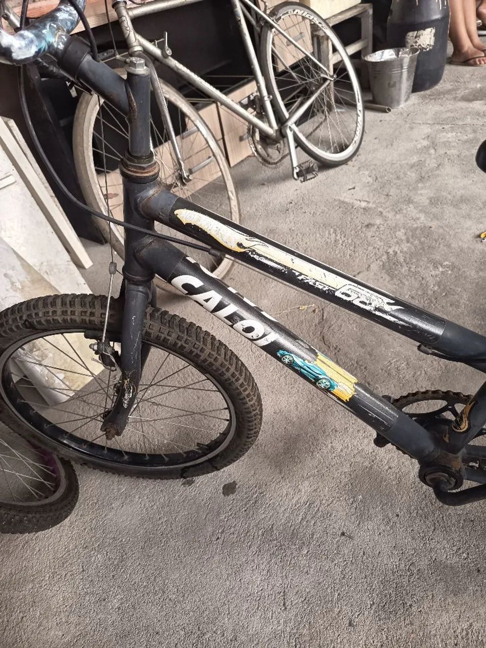 Bicicleta infantil Caloi - Usada - Foto 4