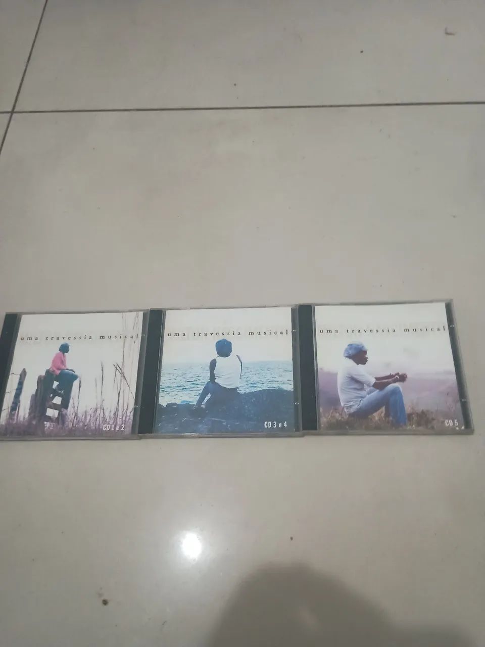 Coleção de cds Milton Nascimento (5 cds)