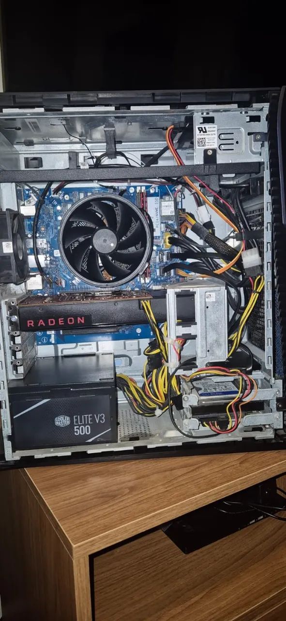 pc gamer dell inspiron 5675 ryzen 5 16gb de RAM rx 570