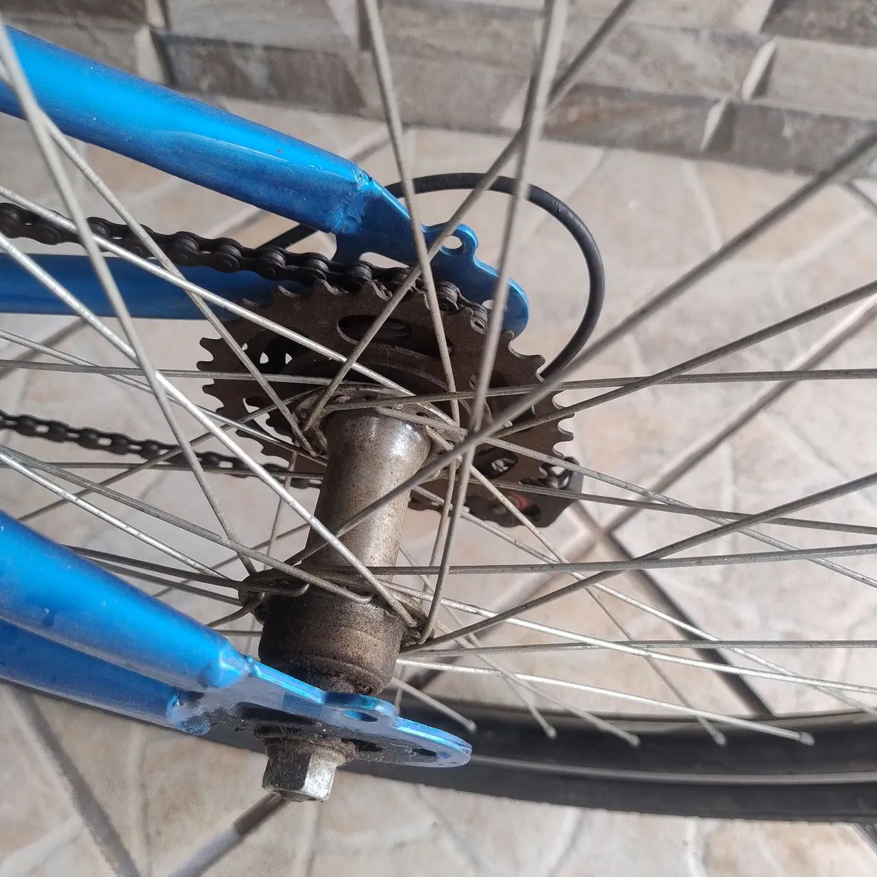 Bicicleta aro 24 Azul  - Foto 5