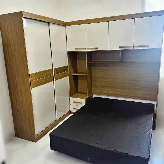 Guarda Roupa Florença Espaço Cama Casal 138 Novo Direto da Fabrica  - Foto 2