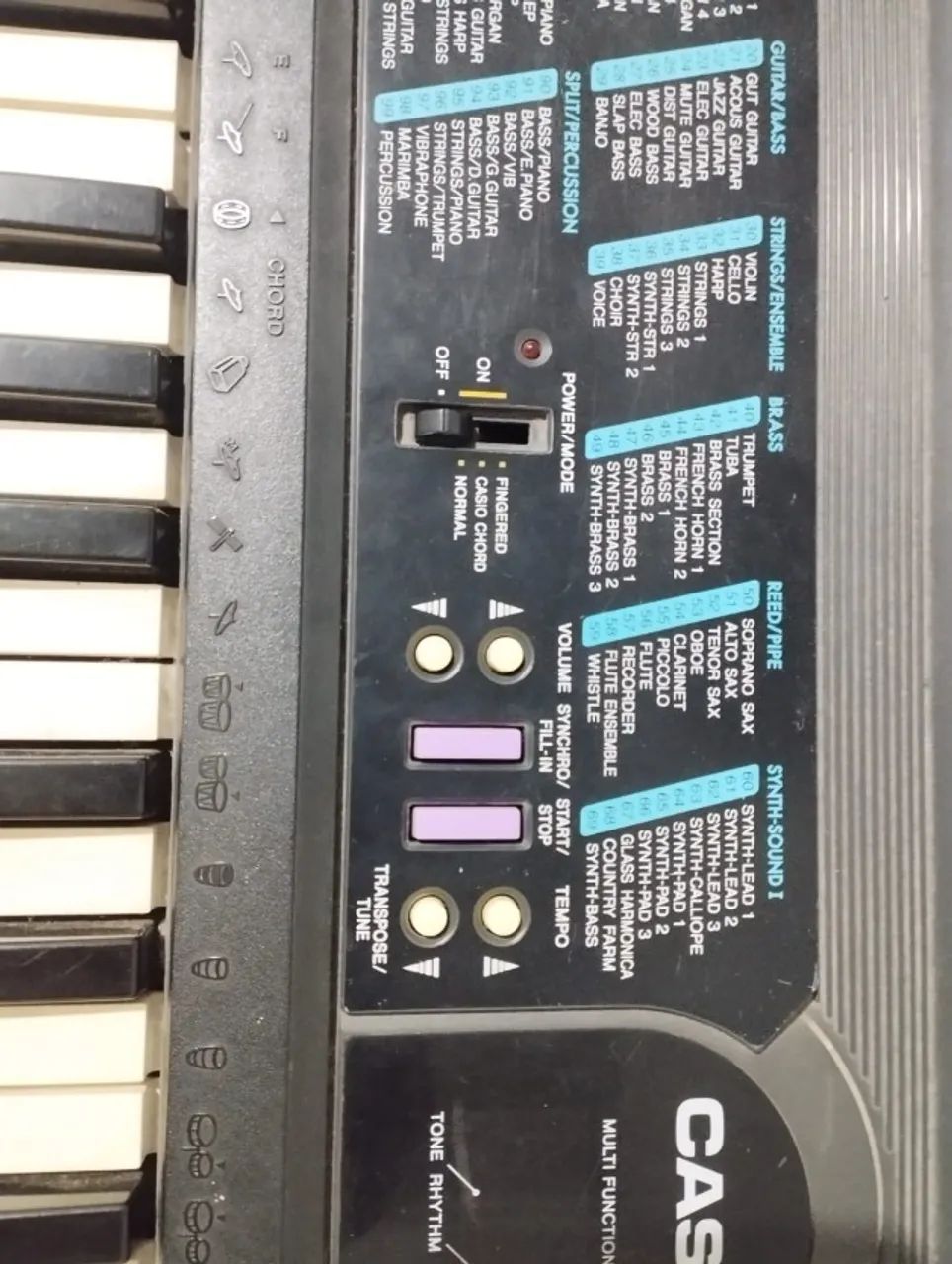 Teclado Musical Casio CTK-490 Usado - Foto 5