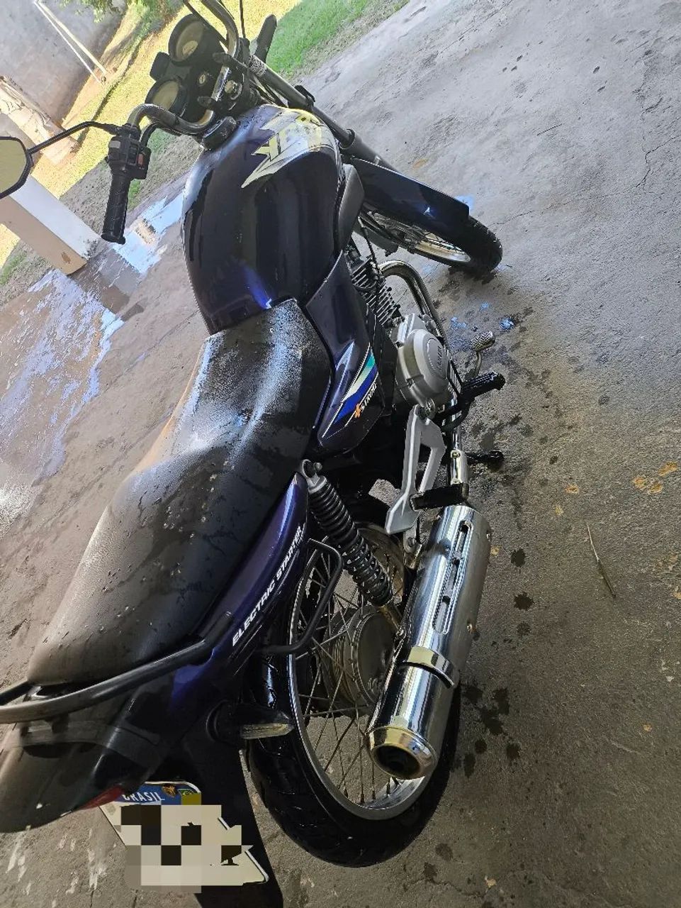 Yamaha YBR 125E 2003 com partida elétrica  - Foto 3