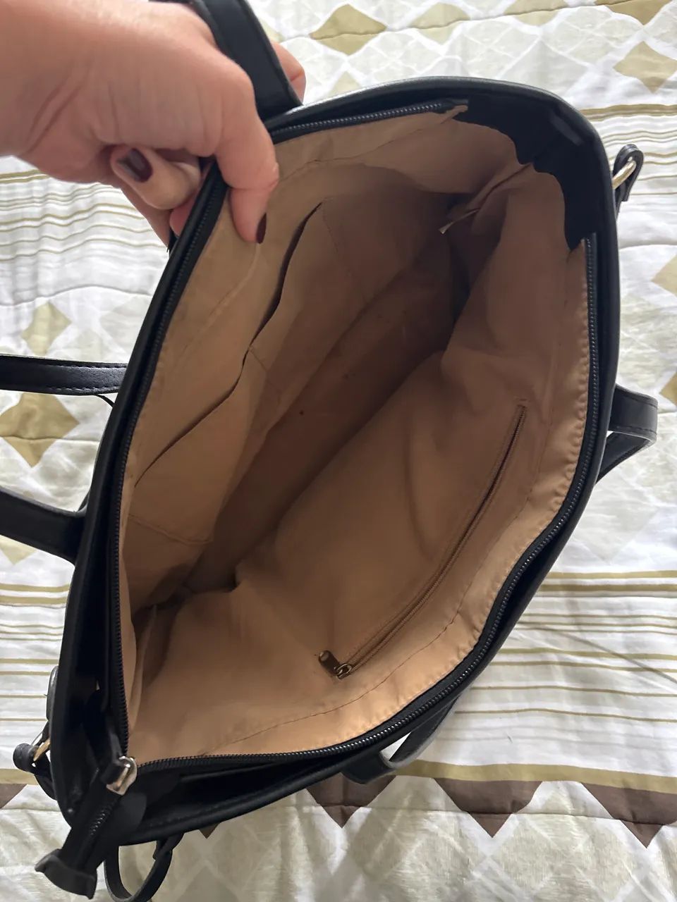 Bolsa grande preta  - Foto 2