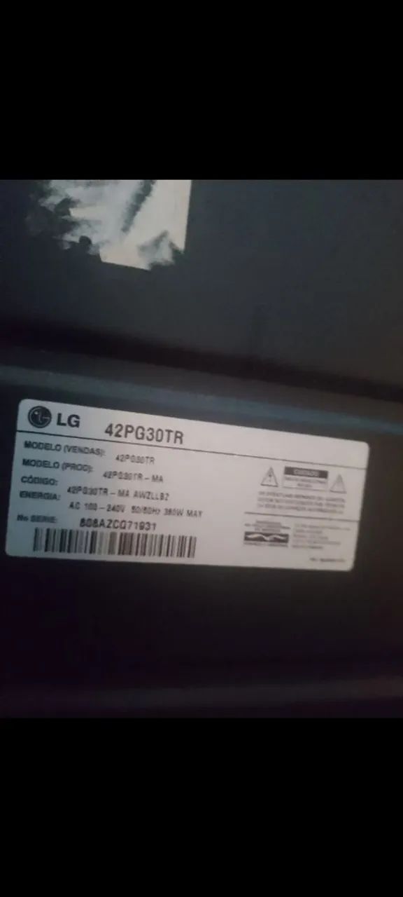 TV 42" LG Plasma - Foto 3
