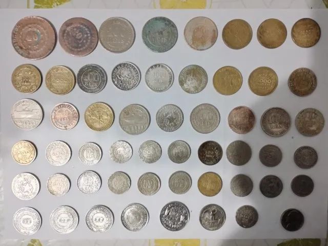 Cedulas e Moendas Antigas