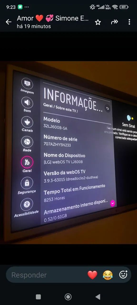 Tv LG 32" - Foto 2