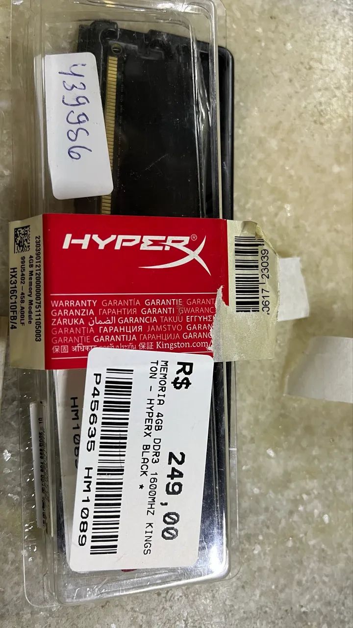 DDR3 Memory 2x4GB422991934815610882