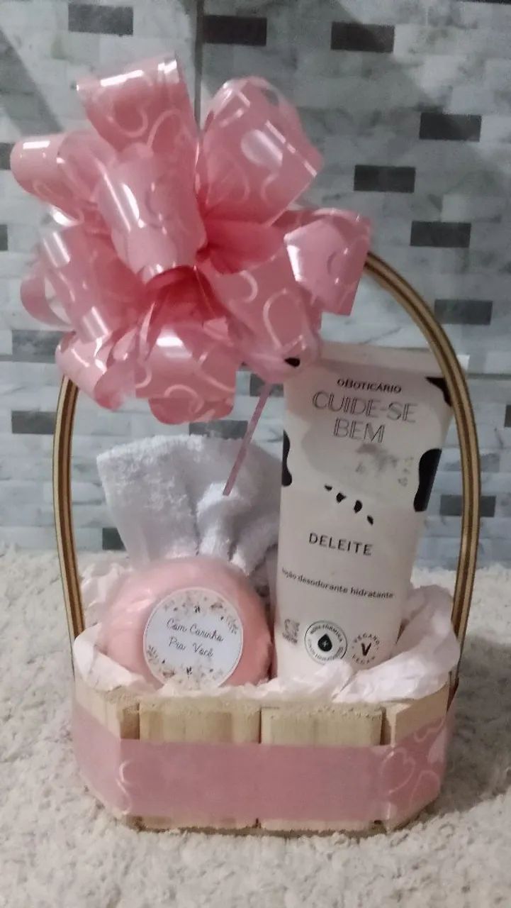 Cesta Presente Hidratante corporal boticário  - Foto 4