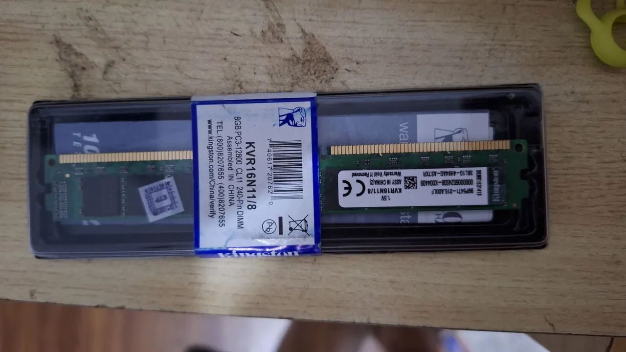 Momoria Ram de desktop PC3 8gb