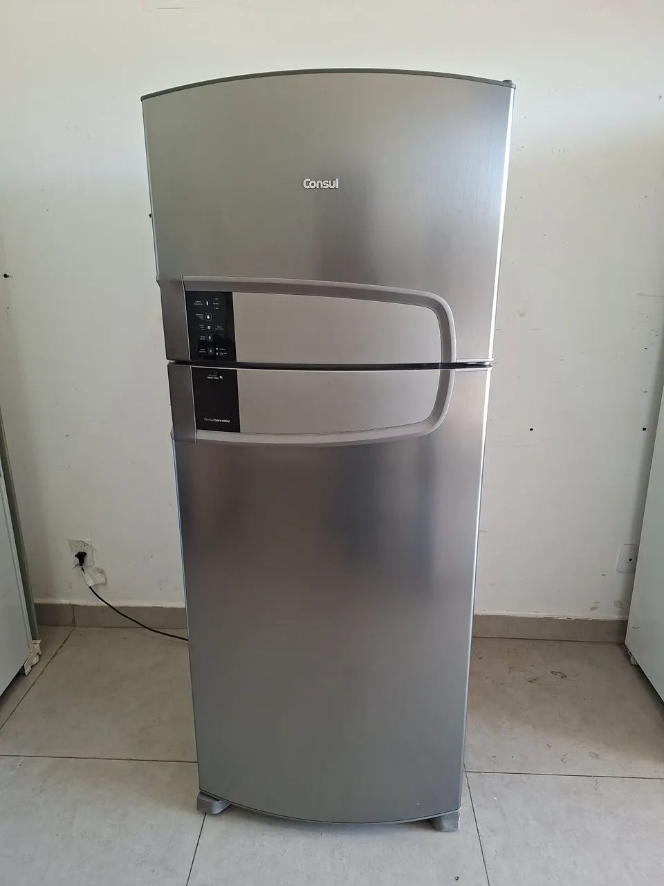 Geladeira Consul inox 220v 