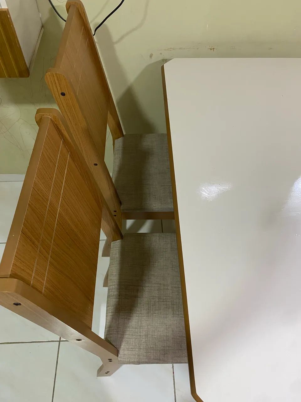 Vendo mesa Mdf semi nova perfeito estado