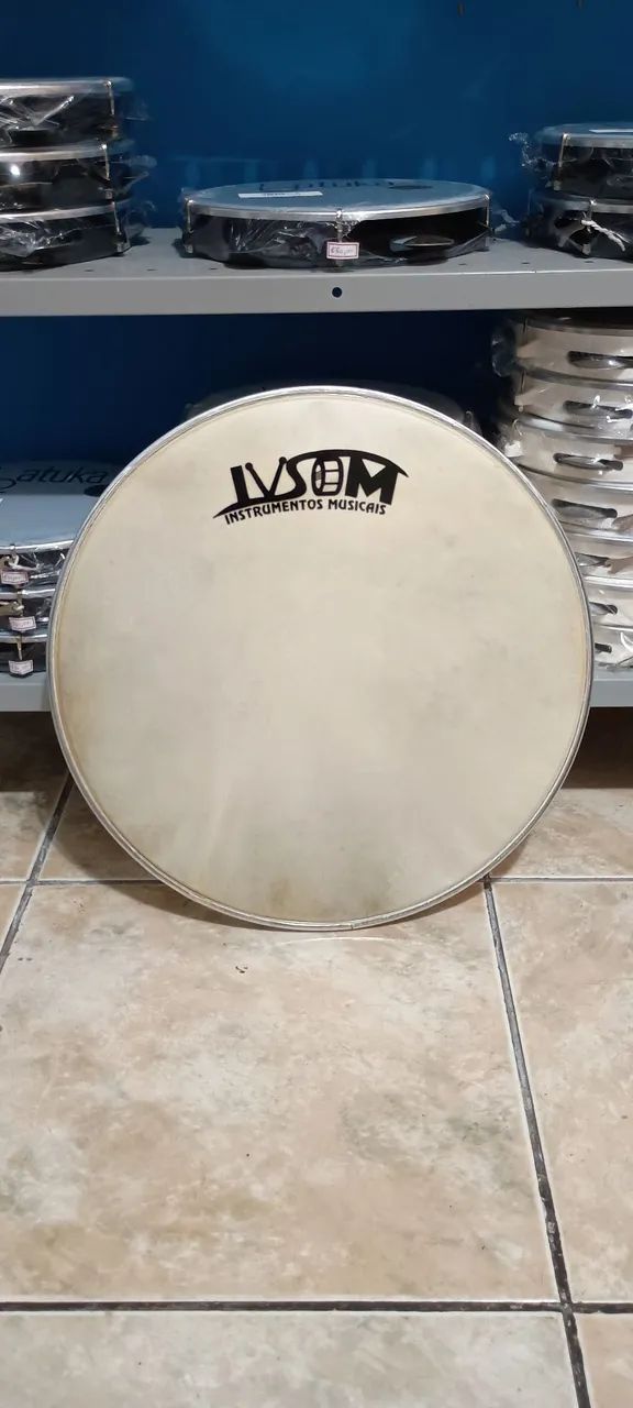 Couro Animal 18" polegadas prensado no Alumínio na promoção  - Foto 2