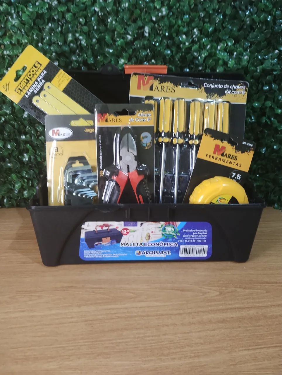 Maleta com kit ferramentas 