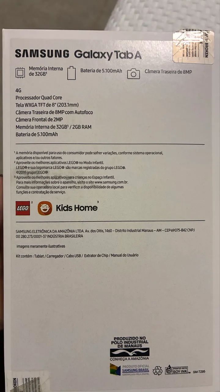 Samsung galaxy Tab A (8.0? 2019) semi novo - Foto 2