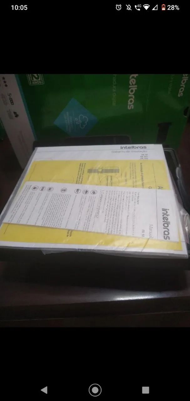 Fechadura Digital de Sobrepor com Senha FR 10 Preto Intelbras - Foto 3