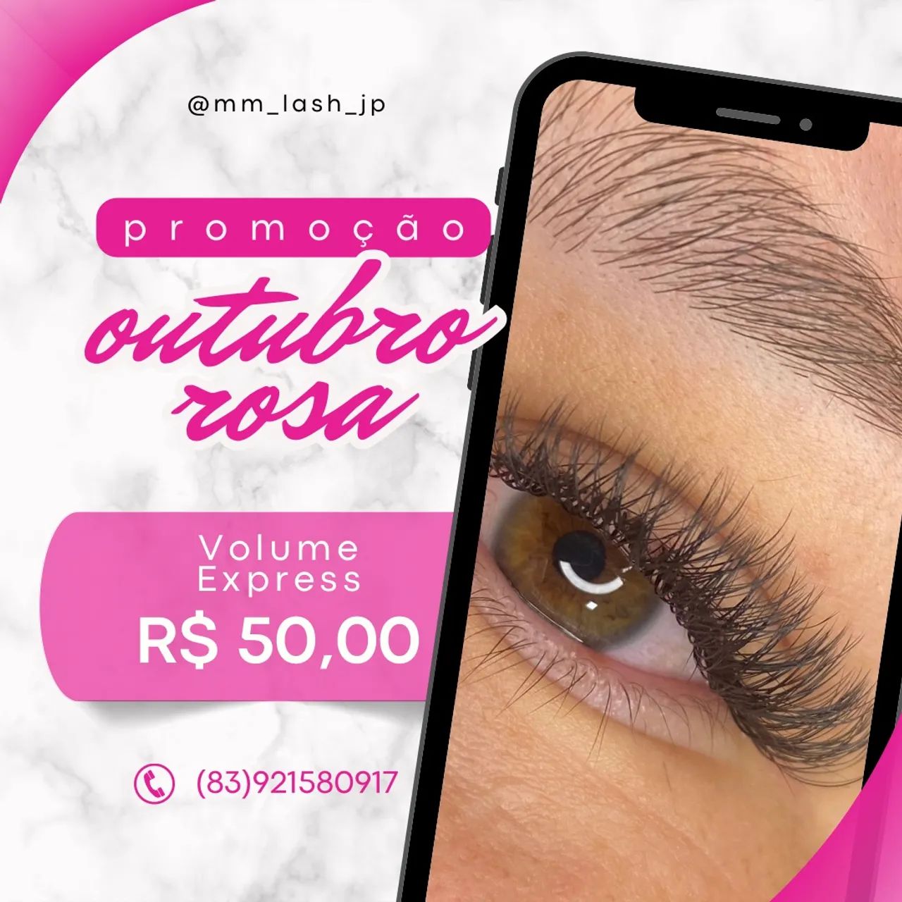 Extensão de cílios 