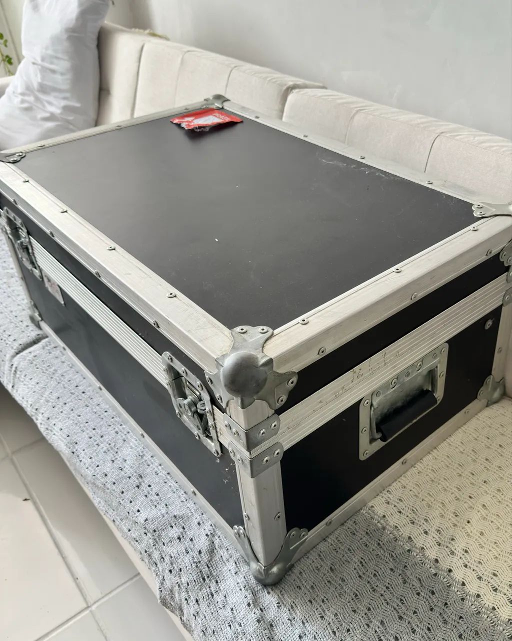 Flight case profissional para cabeçotes de guitarra e baixo  - Foto 2