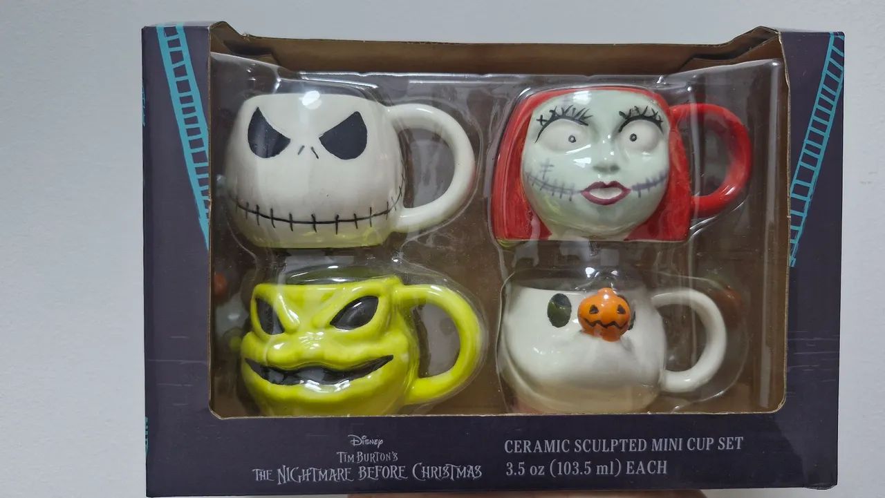 Conjunto de Canecas o Estranho Mundo de Jack  - Foto 4