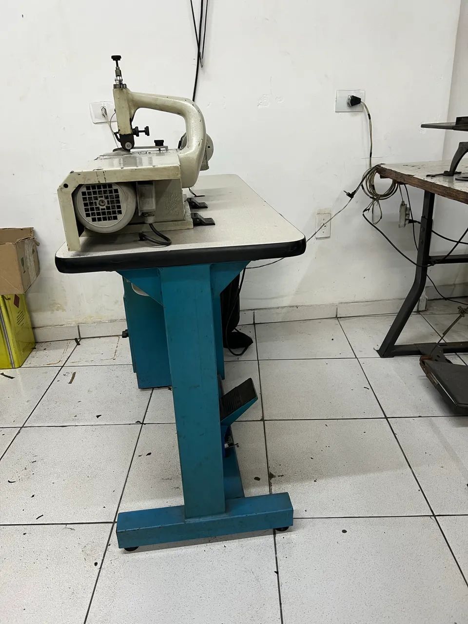 Máquina chanfrar couro , Klein 3 motores , automática. - Foto 3