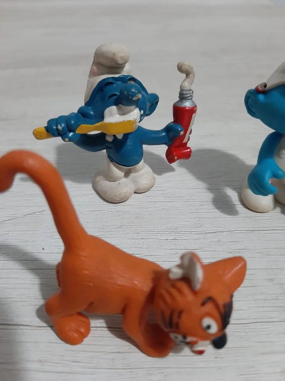 Bonecos coleção lote Smurfs  - Foto 2