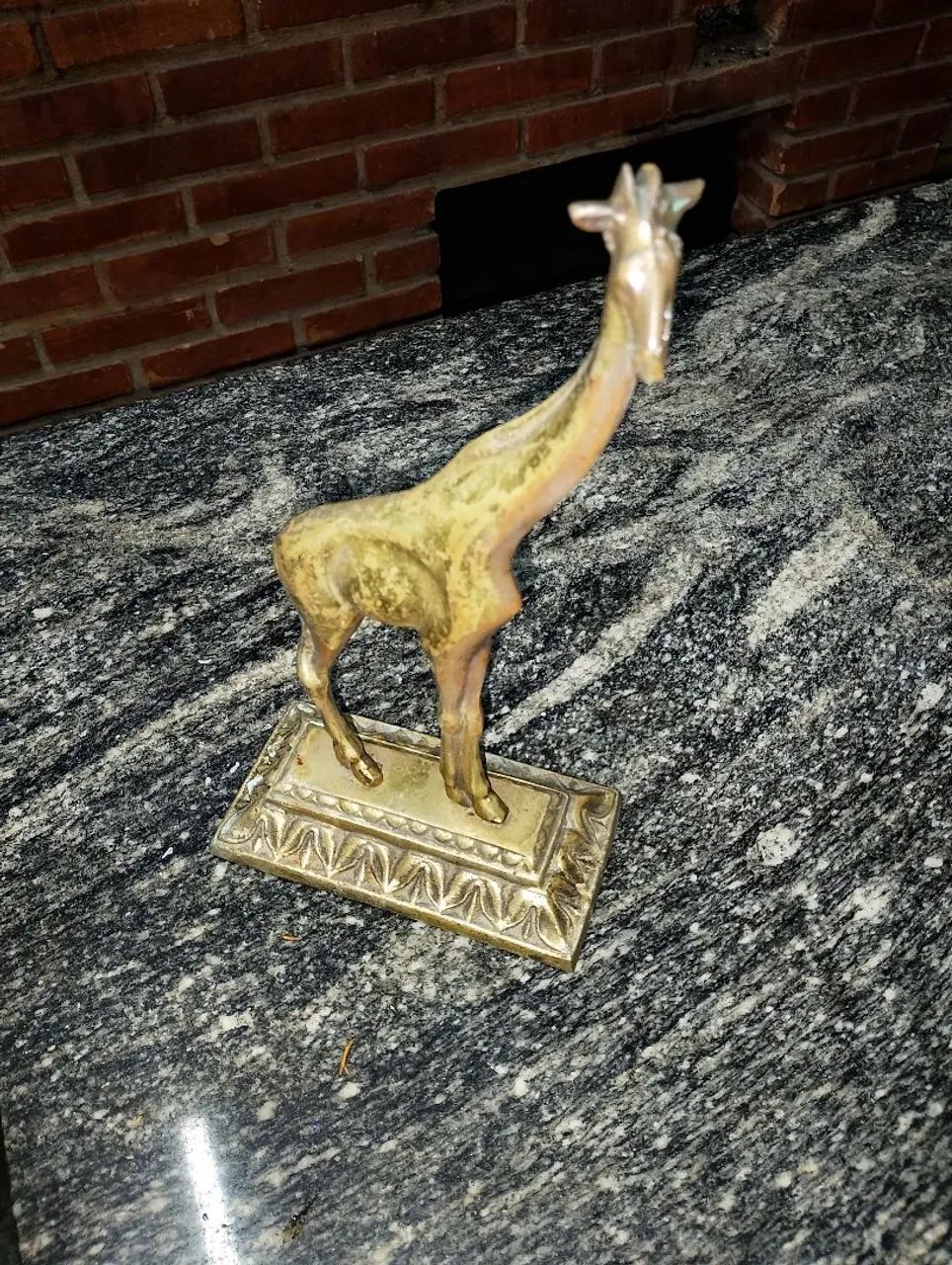 Girafa em bronze - Foto 2