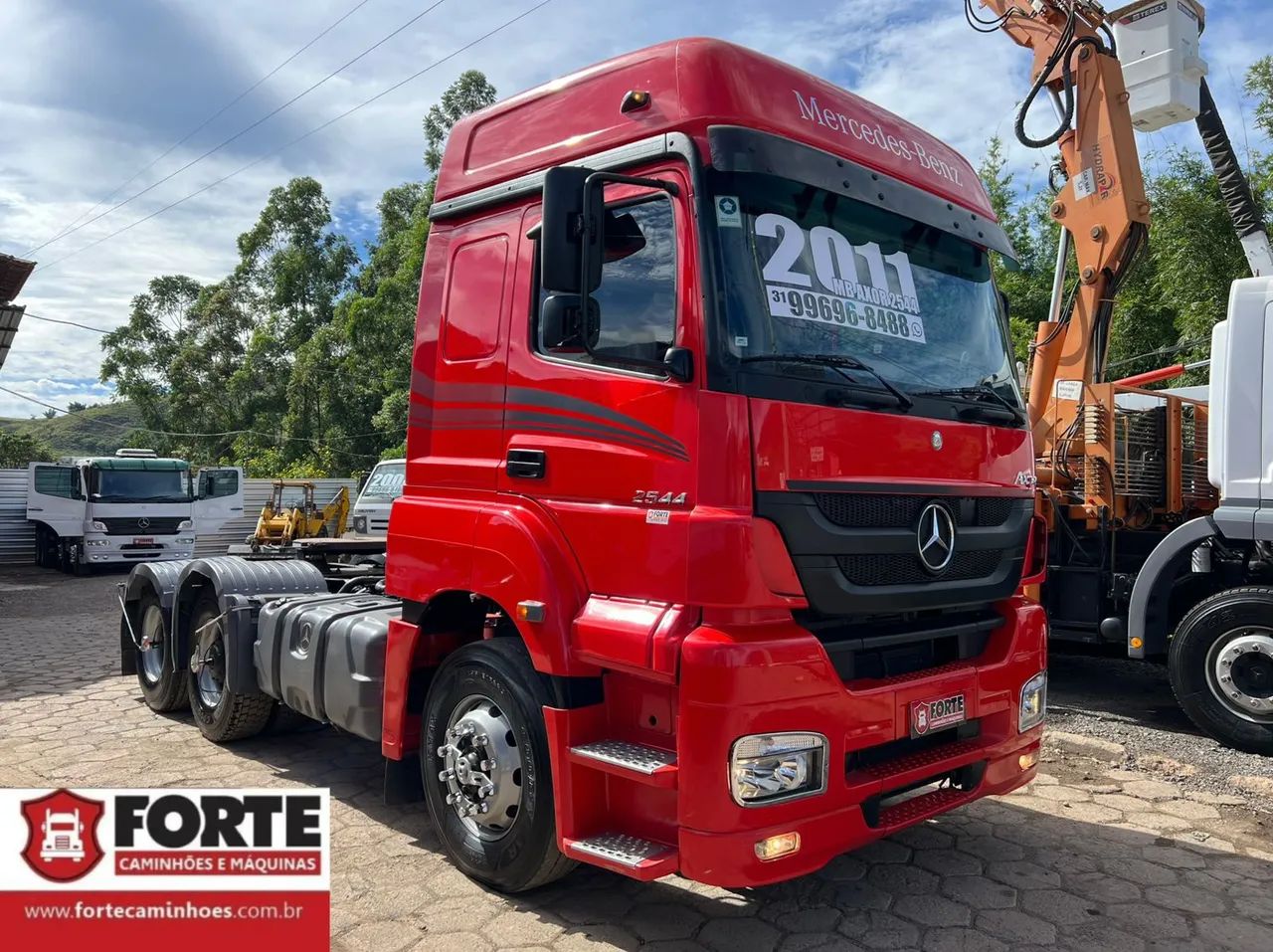 MB AXOR 2544 6X2 CAVALO MECÂNICO 