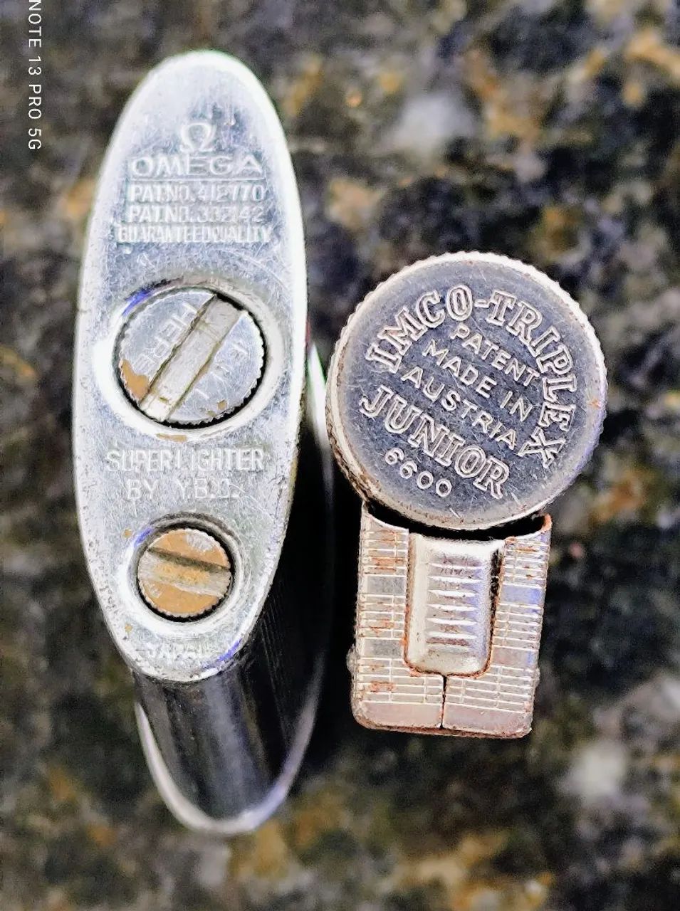 Antigos Isqueiros - Omega e Junior. - Foto 3
