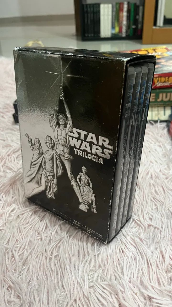 DVDs Star Wars- trilogia 