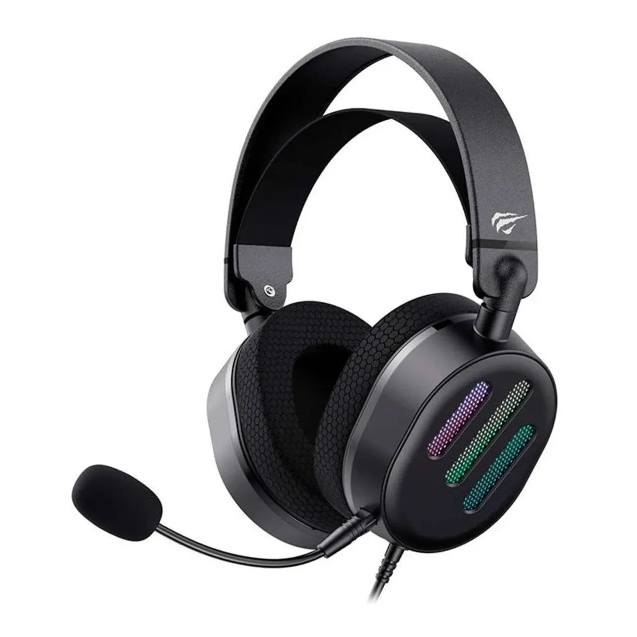 Headset Gamer HAVIT H2038U Novo Lacrado 7.1 USB RGB - Foto 3