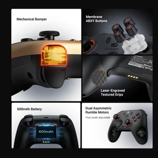 Controle GameSir Nova 2 Lite - Foto 5