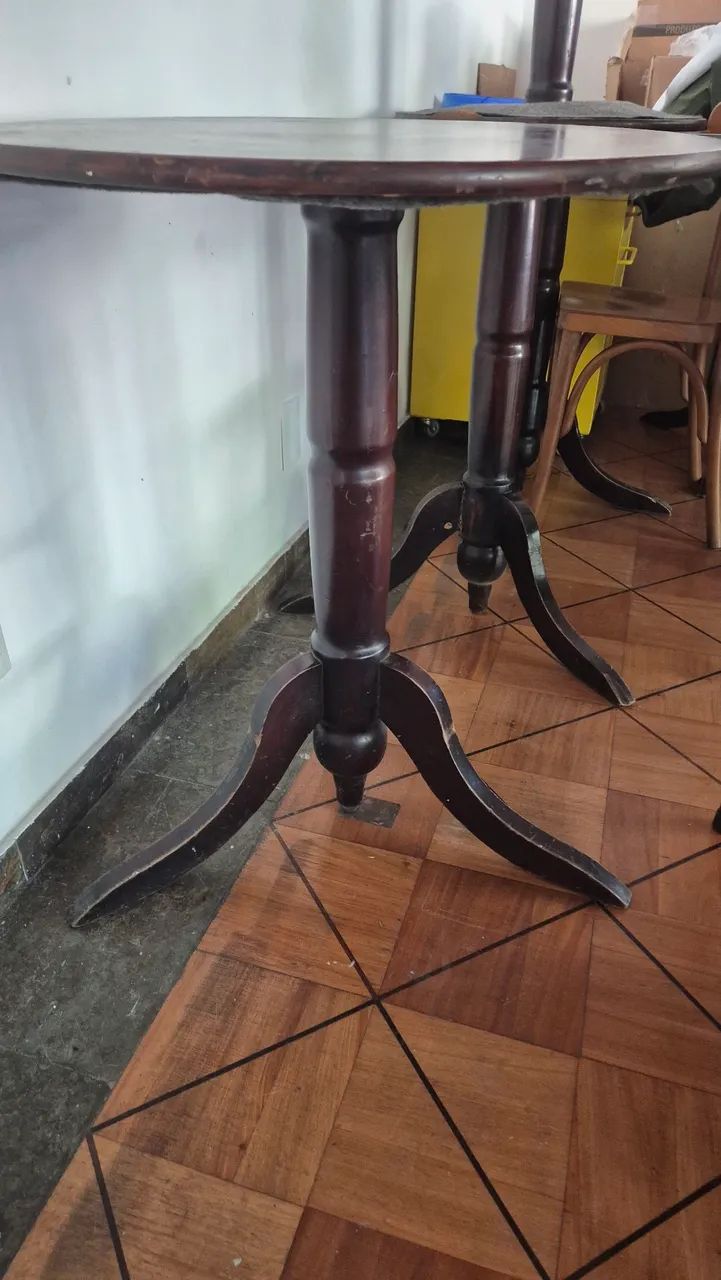 Vendo 5 mesinhas bistrô baixa rústica 