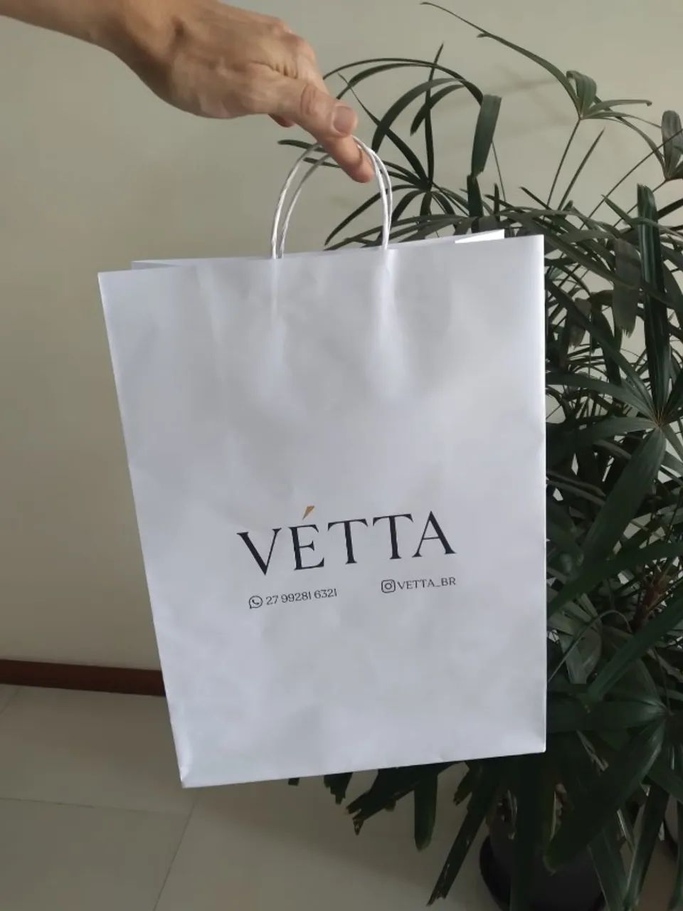 Bolsa de papel / Sacola de Papel - Foto 2