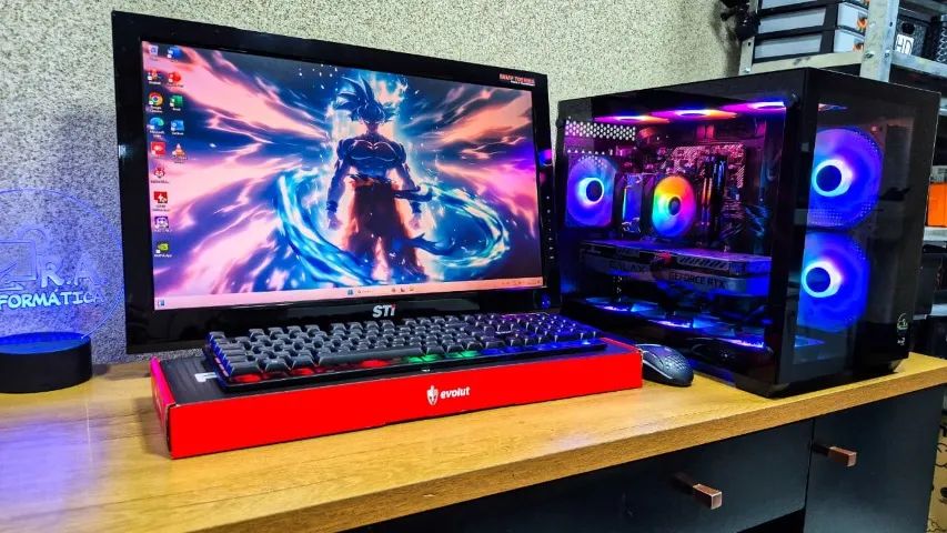PC GAMER RYZEN 5, RTX 3060TI, SSD 2TB, RODA TUDO! - Foto 2