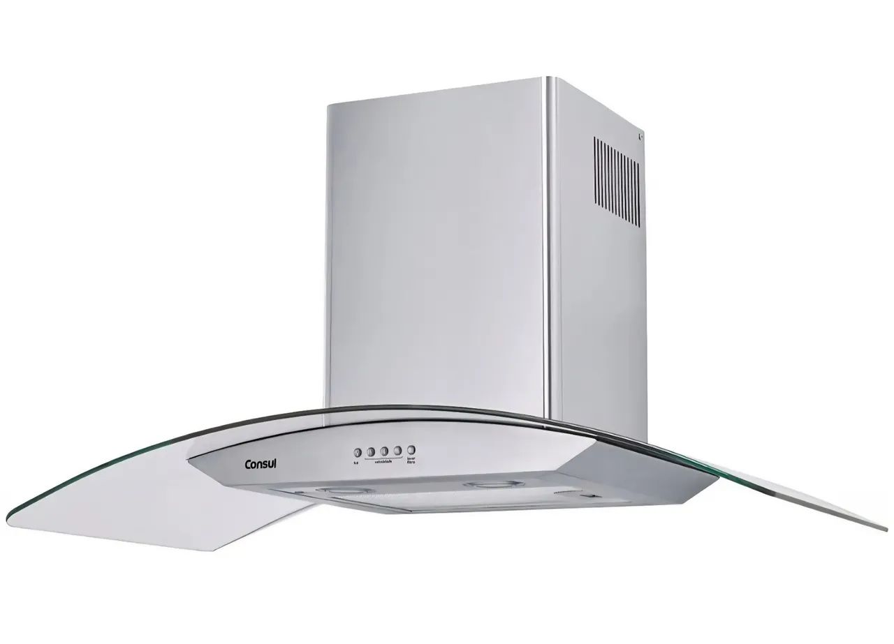 Coifa de Parede Consul 90cm Inox 5 e 6 Bocas 110v