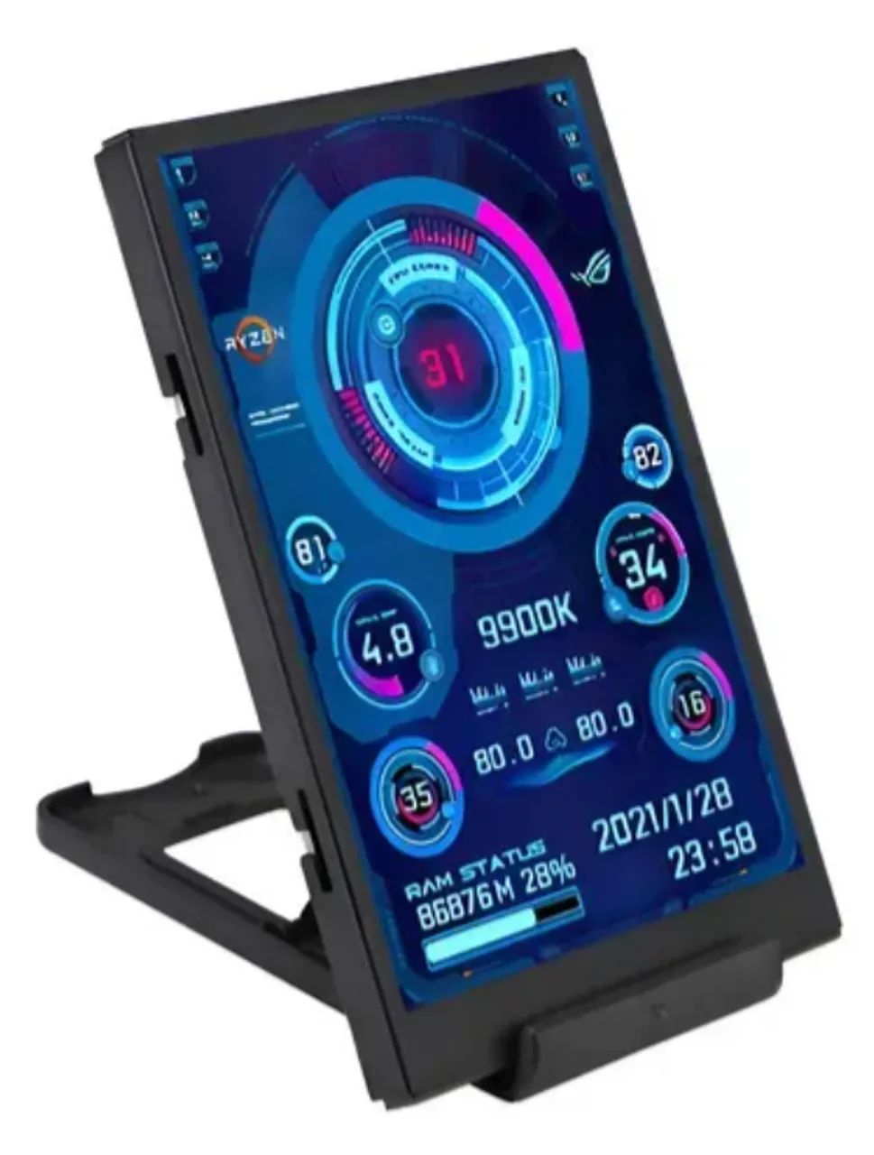 Tela Ips Monitoramento 3.5 Polegadas (Turing Smart Screen)
