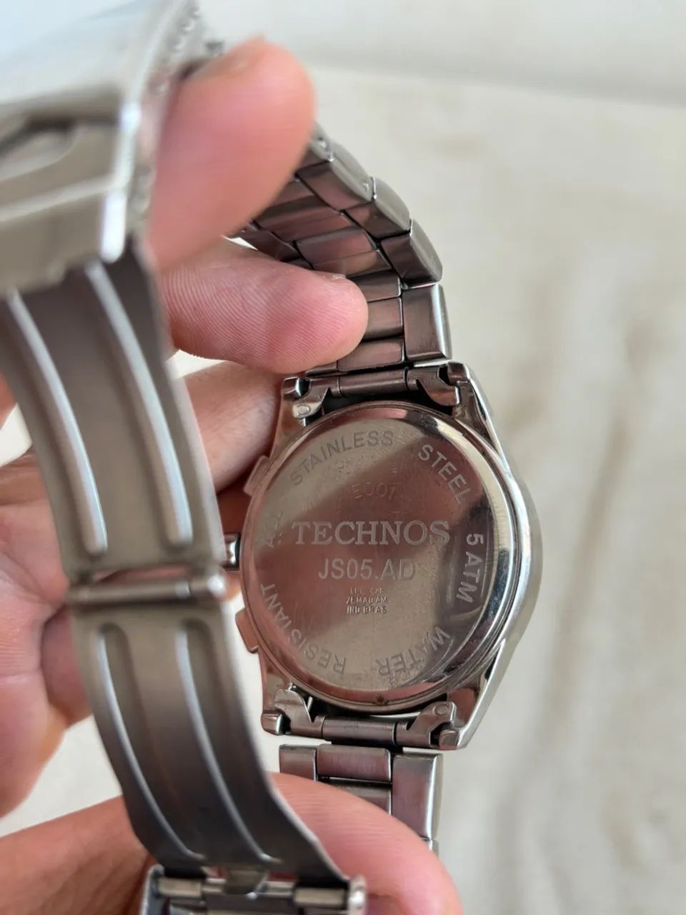 Relógio Technos em aço inoxidável  - Foto 3