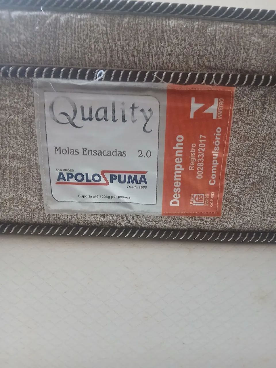 Vende-se cama box com colchão  - Foto 4