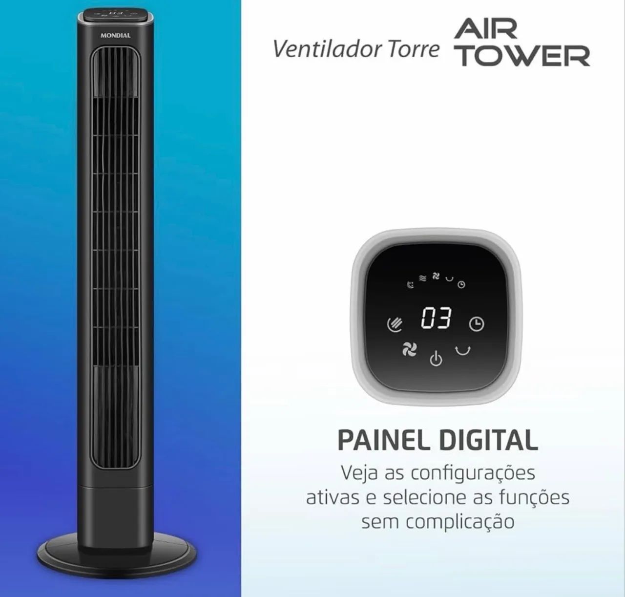 Ventilador Torre Mondial 220V - Foto 2