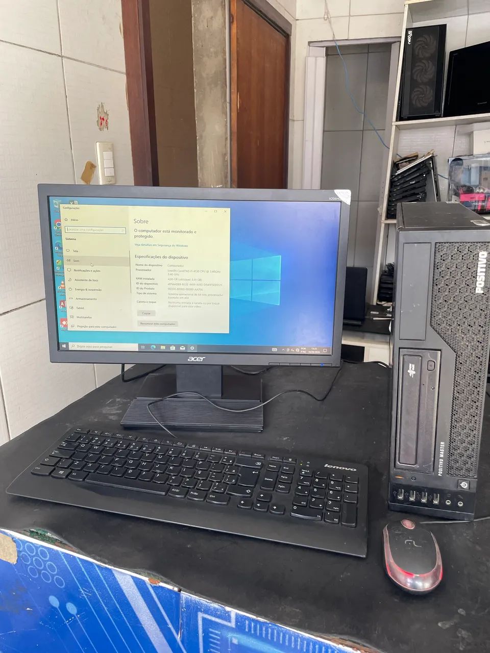 Computador completo quarta geração slim - Foto 2