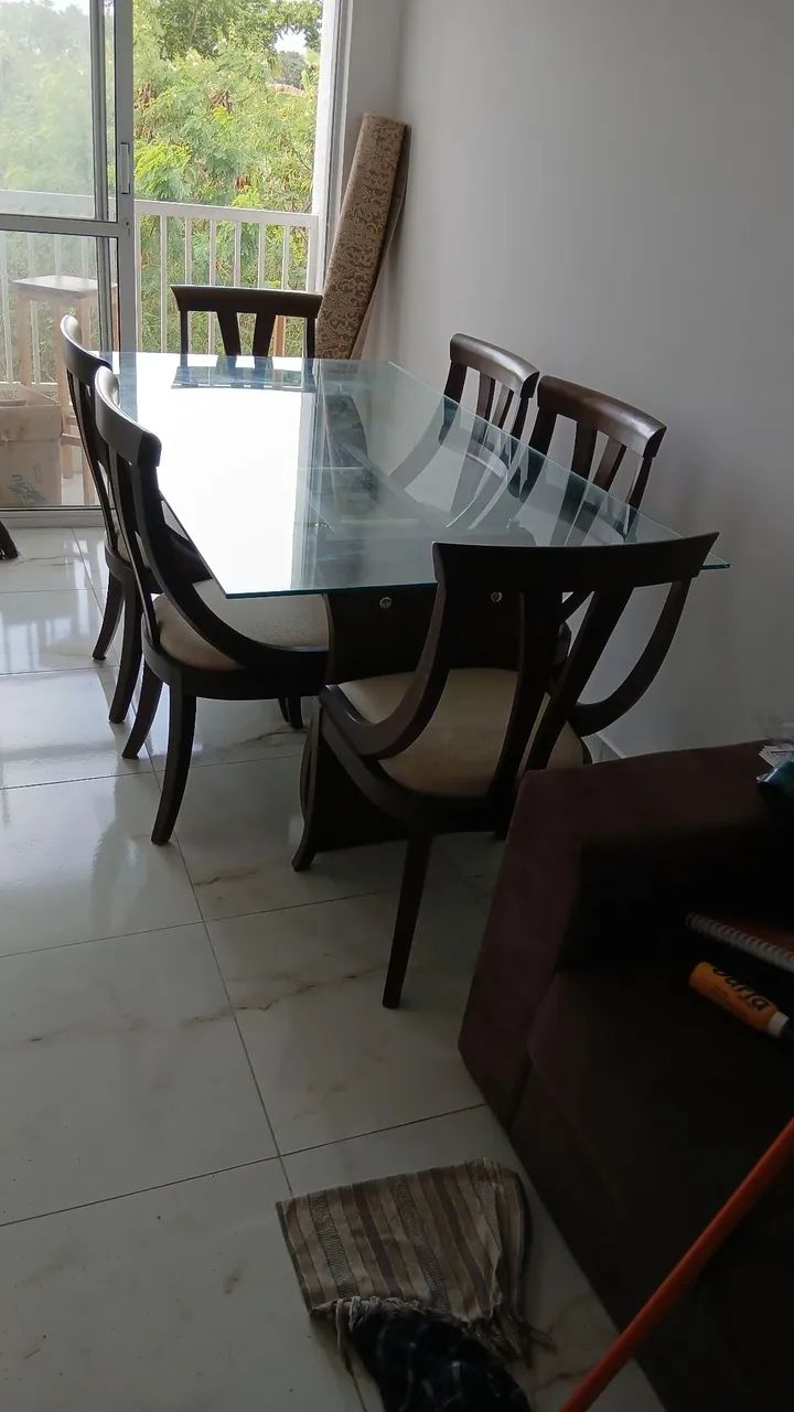 Mesa com Seis Cadeiras da JACAR  - Foto 5