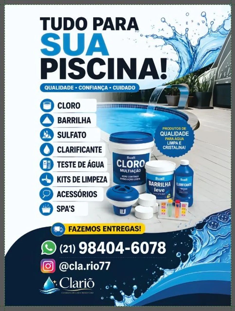 Clariõ Piscinas  - Foto 2