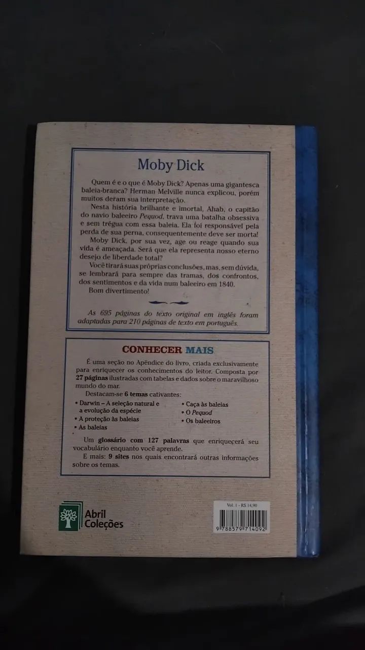 Livro Moby Dick421230243836733441