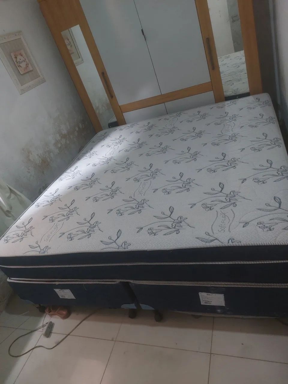 Cama Box Hiper King Athenas 